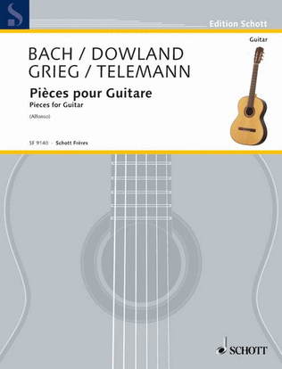 Book cover for Pieces for Guitar