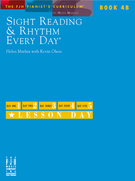 Sight Reading and Rhythm Every Day!, Book 4B