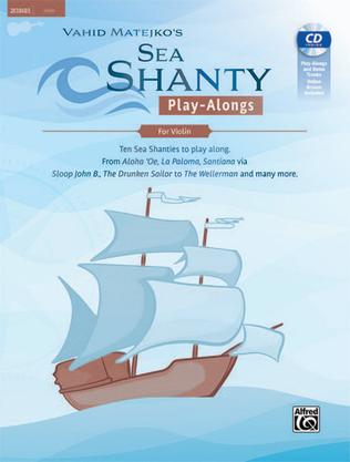 Book cover for Sea Shanty Play-Alongs for Violin