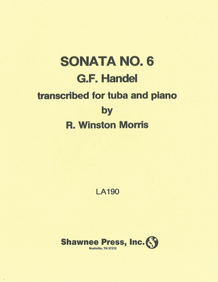 Book cover for Sonata No. 6