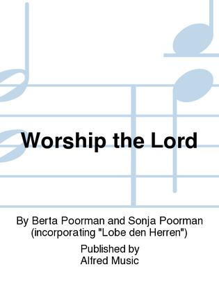 Book cover for Worship the Lord