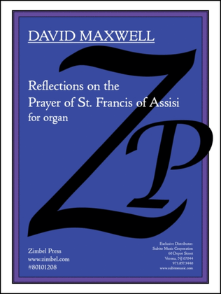 Book cover for Reflections on the Prayer of St. Francis of Assisi