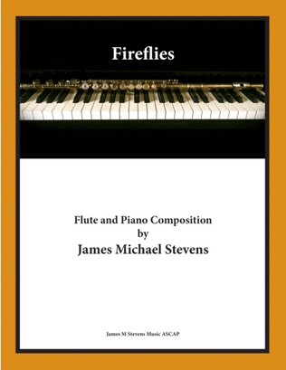 Book cover for Fireflies - Romantic Flute