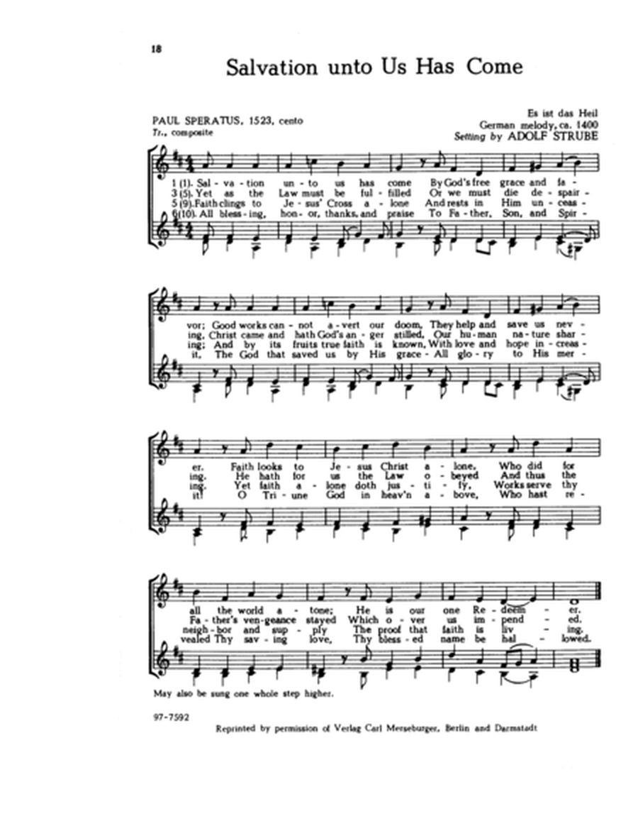 The SSA Chorale Book