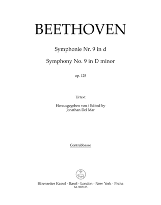 Symphony, No. 9 d minor, Op. 125