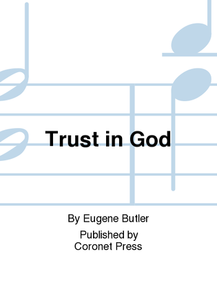 Book cover for Trust In God