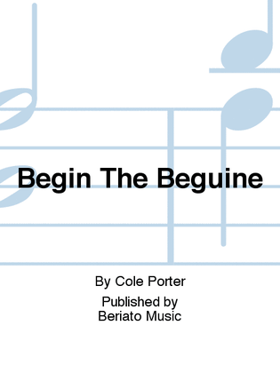 Book cover for Begin The Beguine