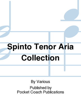 Book cover for Spinto Tenor Aria Collection