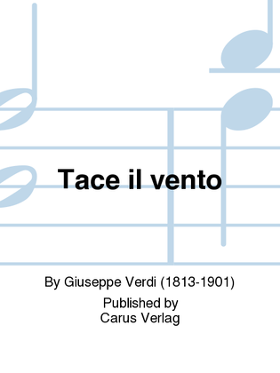 Book cover for Tace il vento