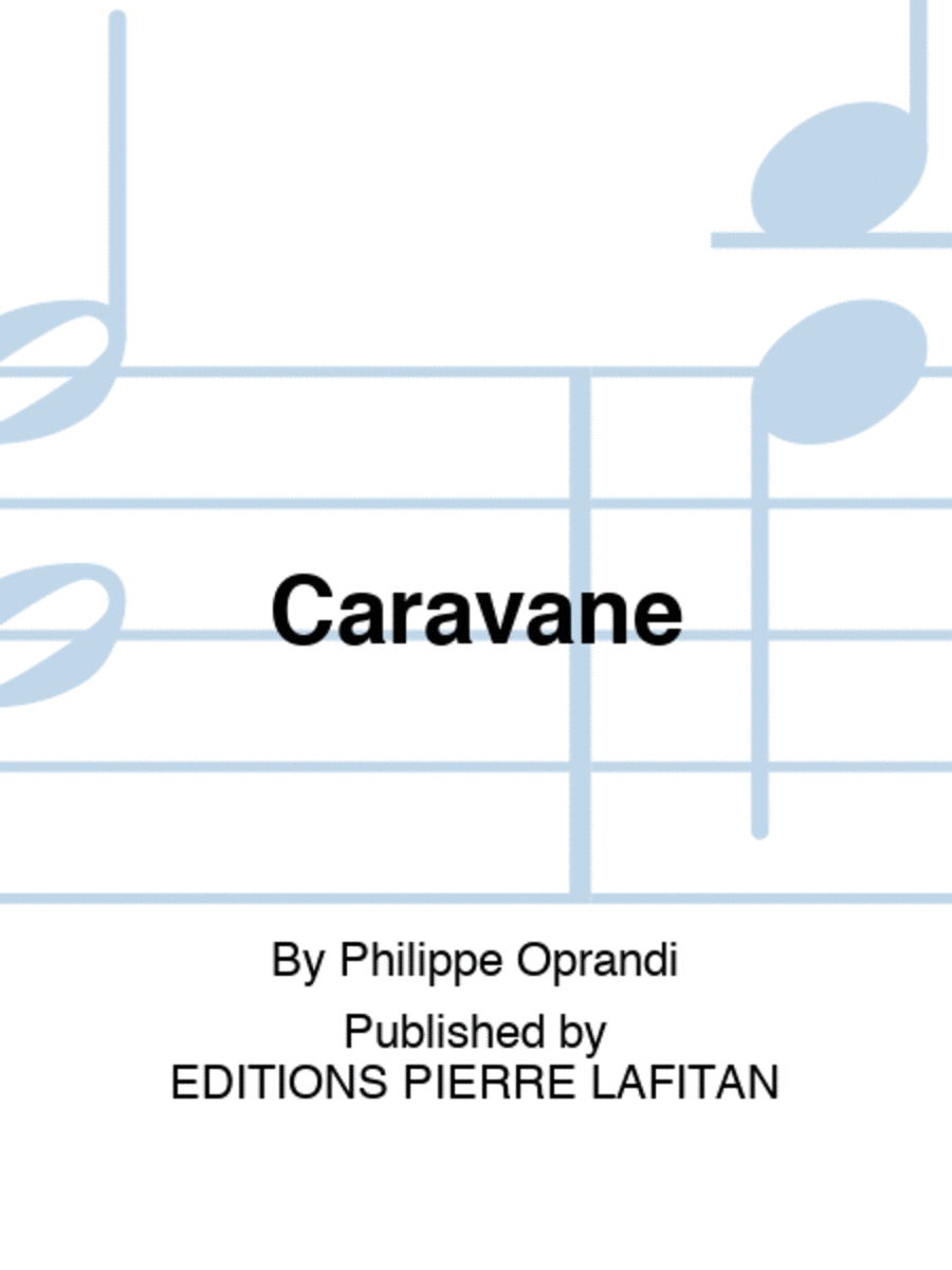 Caravane Guitar - Sheet Music
