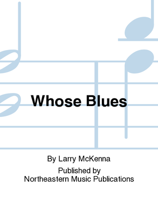 Book cover for Whose Blues