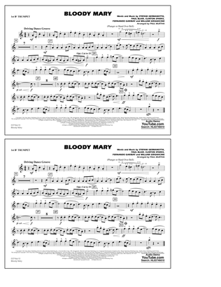 Book cover for Bloody Mary (arr. Paul Murtha) - 1st Bb Trumpet