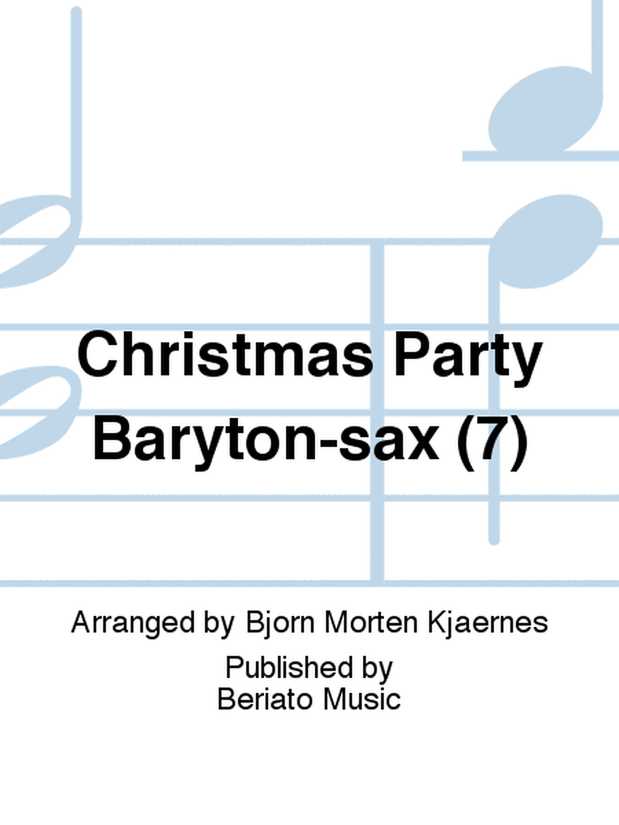 Christmas Party Baryton-sax (7)