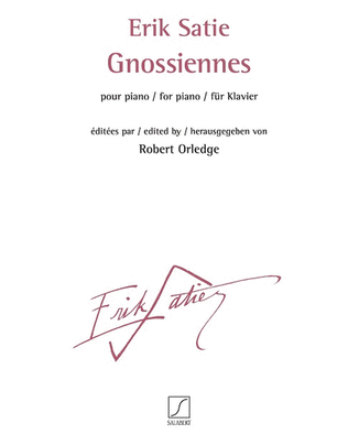 Book cover for Gnossiennes