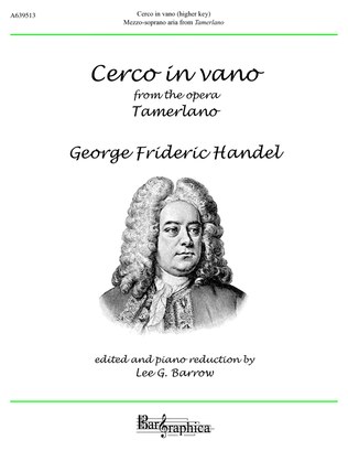 Cerco in vano (higher key)