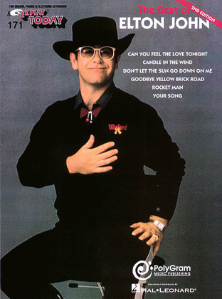 Book cover for The Best of Elton John