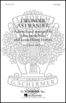 Book cover for I Wonder As I Wander