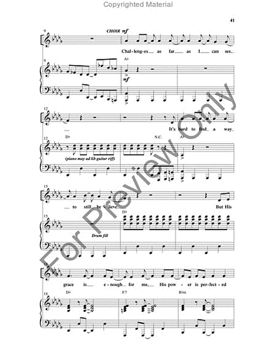 Back To The Cross - Choral Book image number null