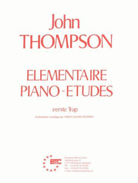 John Thompson Elementaire Piano Etudes