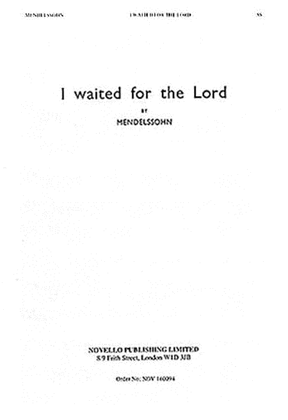 Book cover for I Waited for the Lord