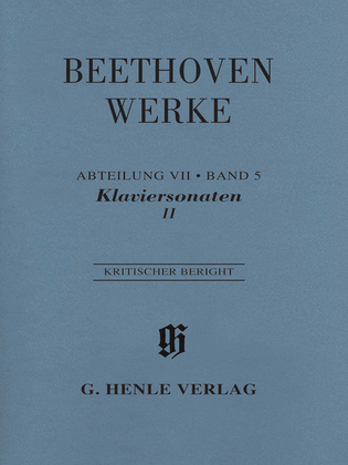 Book cover for Piano Sonatas, Volume II