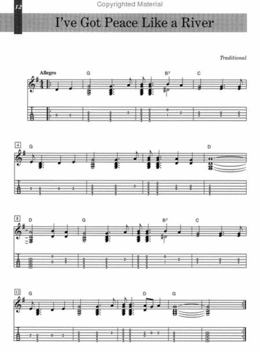 Hymns For Guitar In Tab