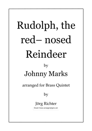 Book cover for Rudolph The Red-nosed Reindeer