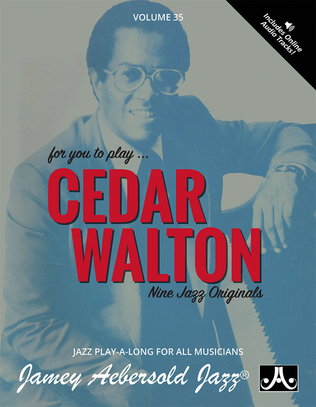Book cover for Volume 35 - Cedar Walton
