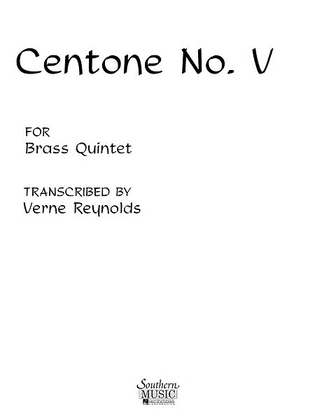 Book cover for Centone No. 5