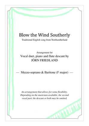 Book cover for Blow the Wind Southerly