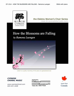 Book cover for How the Blossoms Are Falling