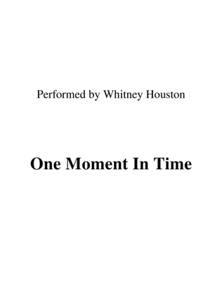 One Moment In Time