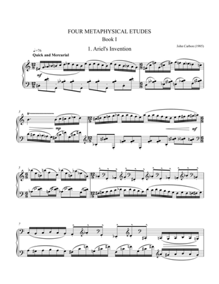 Four Metaphysical Etudes, Book I