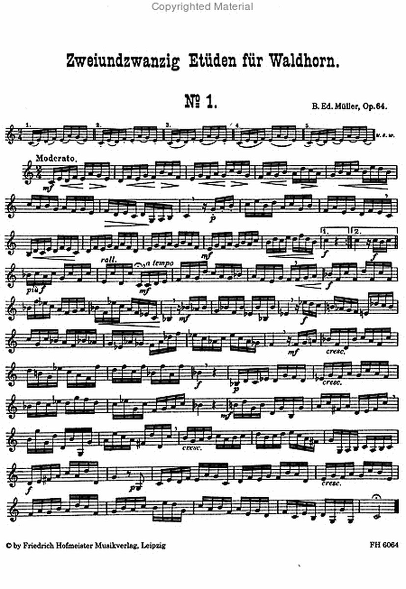 Etuden, op. 64