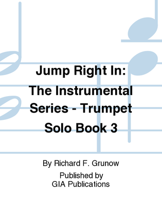 Book cover for Jump Right In: Solo Book 3 - Trumpet