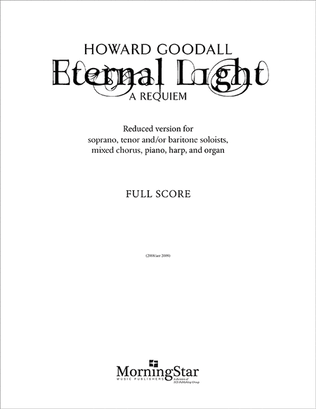 Book cover for Eternal Light: A Requiem (Reduced Version Full Score)