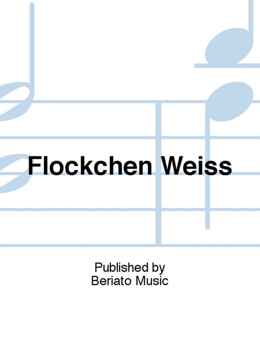 Flockchen Weiss