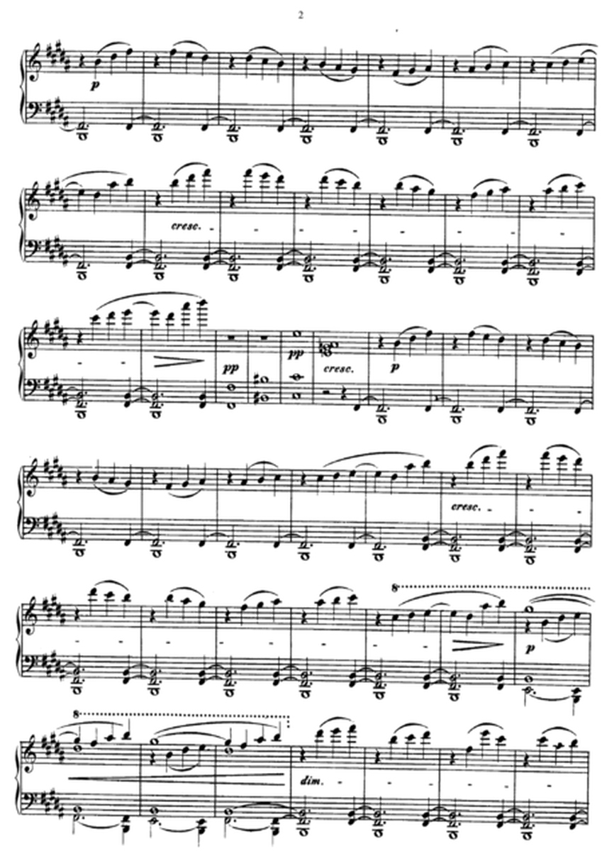 Beethoven Bagatelle Op. 126 No. 4 in B Minor