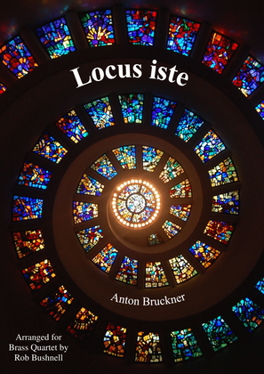 Book cover for Locus iste (Bruckner) - Brass Quartet