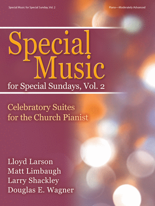 Book cover for Special Music for Special Sundays, Vol. 2