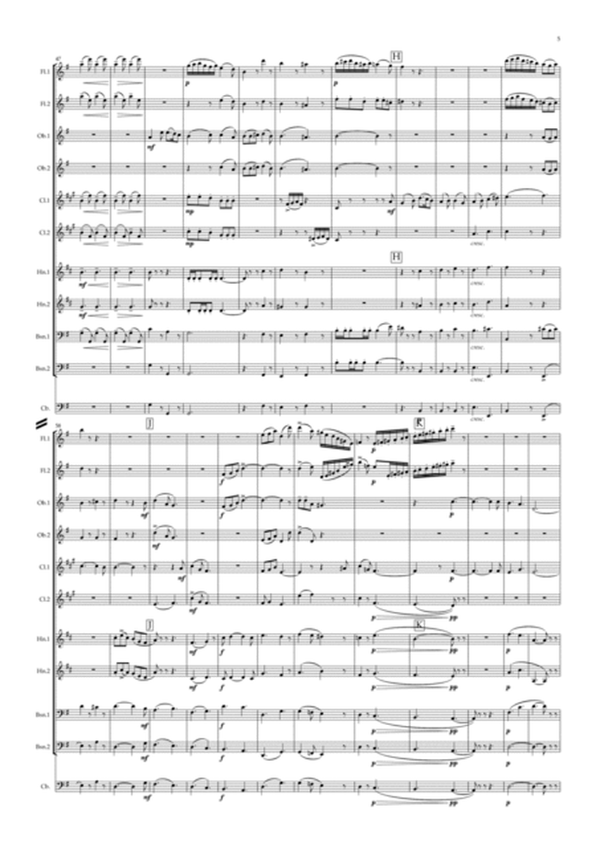 Elgar: A Christmas Greeting - Symphonic Wind Dectet/Bass image number null