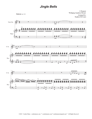 Jingle Bells (Duet for Soprano and Tenor Saxophone)