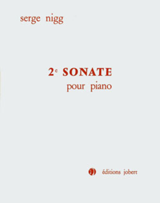 Book cover for Sonate No. 2 pour piano