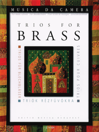 Book cover for Trios for Brass