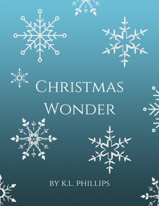 Book cover for Christmas Wonder - Beginner Piano Solo