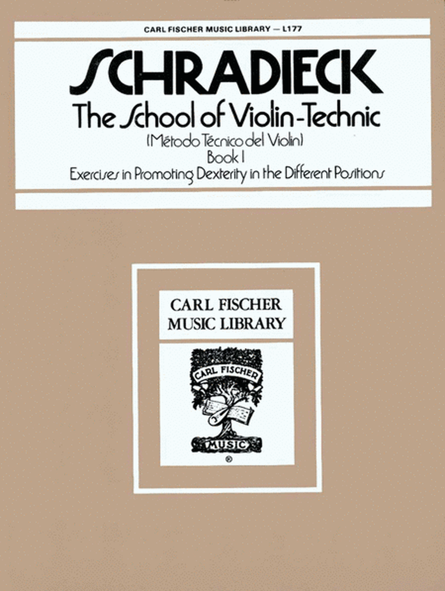 The School of Violin-Technic