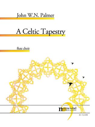 Book cover for A Celtic Tapestry for Flute Choir