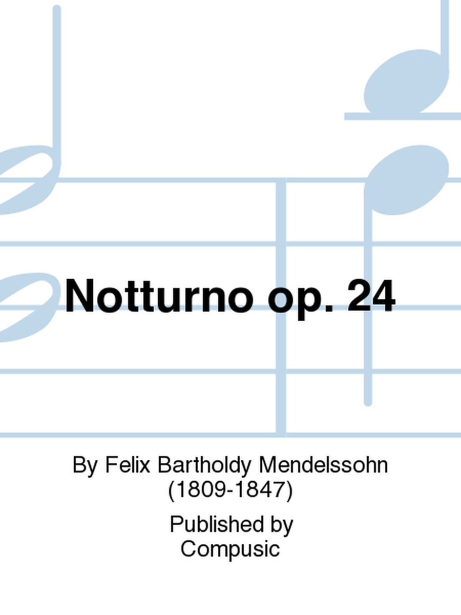 Notturno op. 24