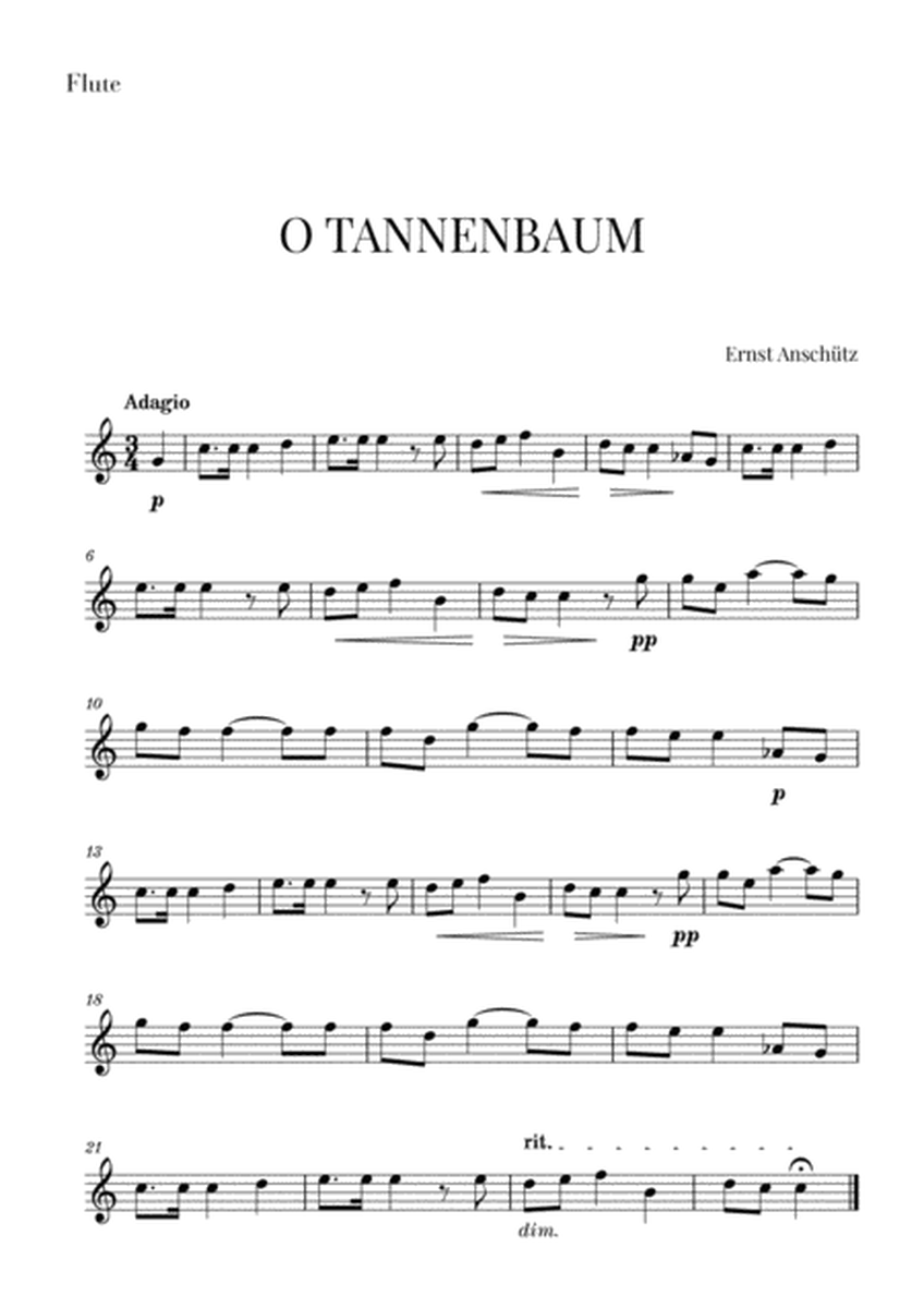 O Tannenbaum for Wind Quartet image number null