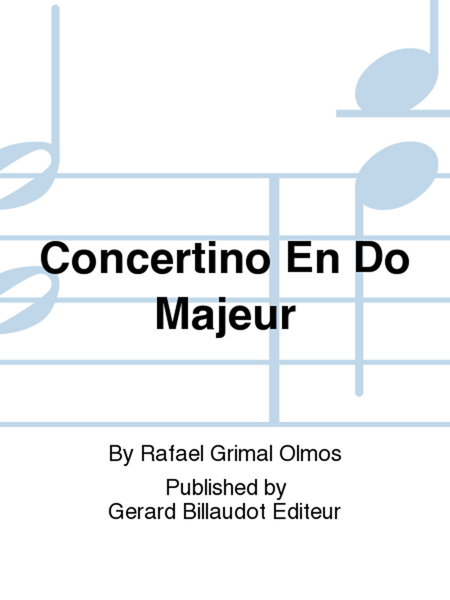 Concertino En Do Majeur